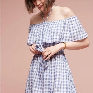 11 1 Thylo Blue Gingham Dress